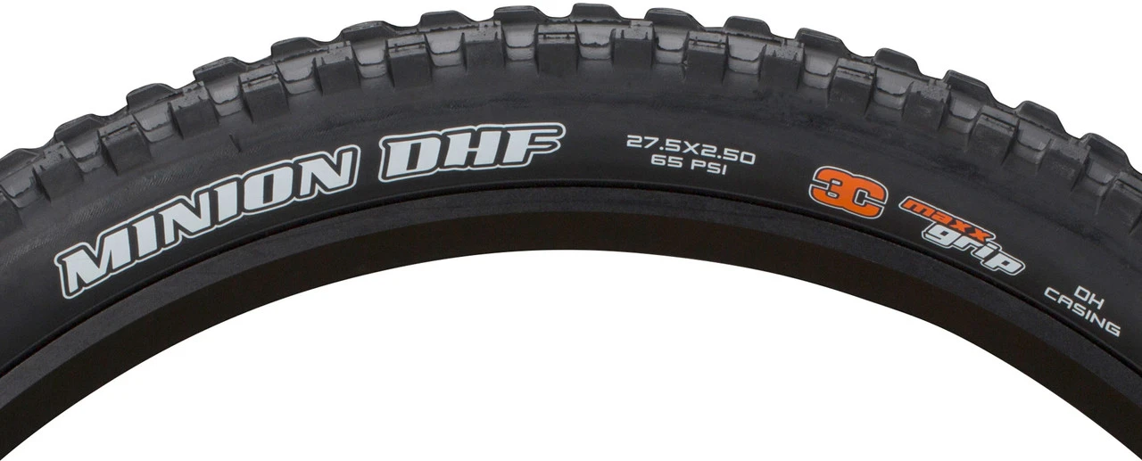 MAXXIS Minion DHF 3C MaxxGrip Downhill WT TR 27,5" Faltreifen 3 MAXXIS Minion DHF 3C MaxxGrip Downhill WT TR 27,5" Faltreifen – Bild 3