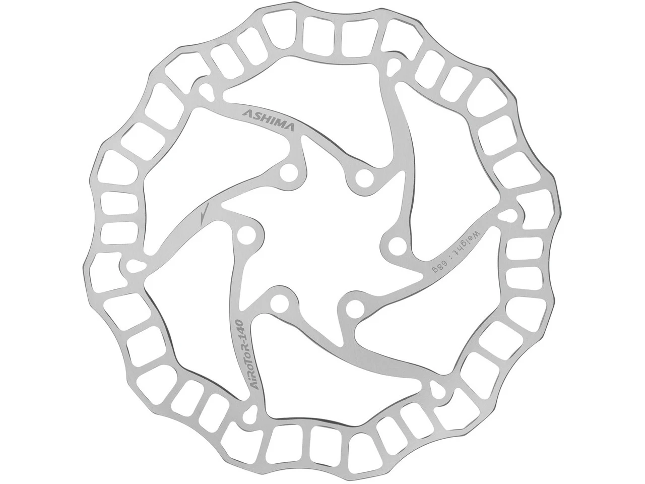 ASHIMA AiRoToR ARO-08 Bremsscheibe 6-Loch 1 ASHIMA AiRoToR ARO-08 Bremsscheibe 6-Loch