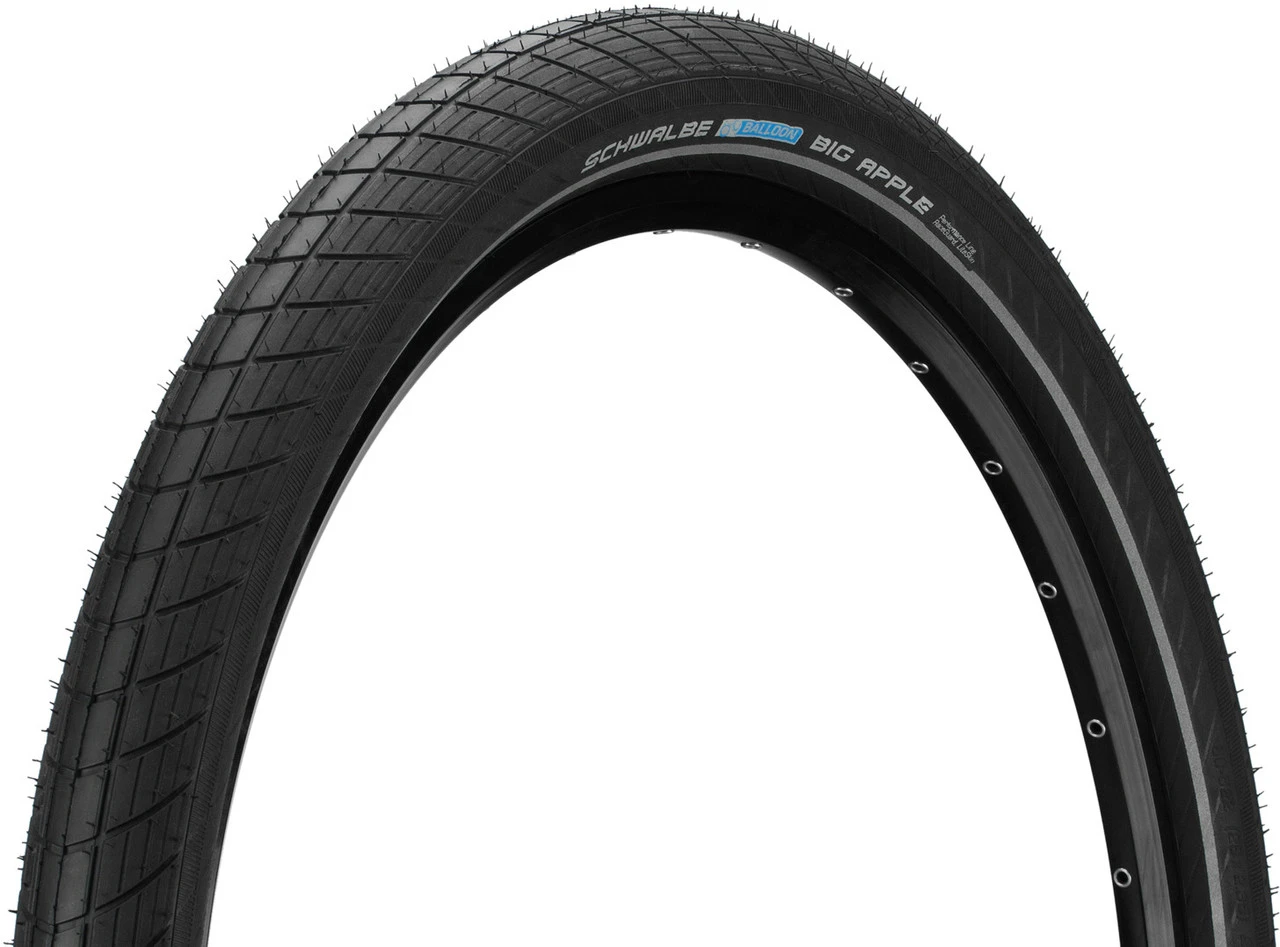 Schwalbe Big Apple Performance 20" Drahtreifen 1 Schwalbe Big Apple Performance 20" Drahtreifen
