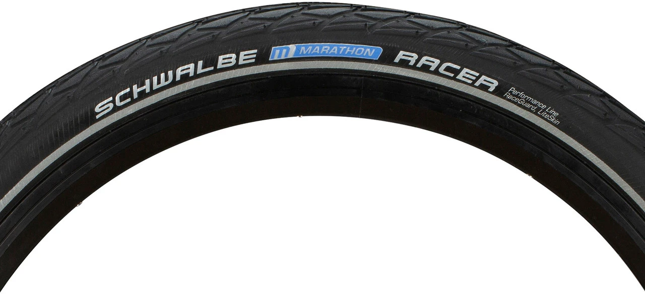Schwalbe Marathon Racer Performance 20" Drahtreifen 3 Schwalbe Marathon Racer Performance 20" Drahtreifen – Bild 3