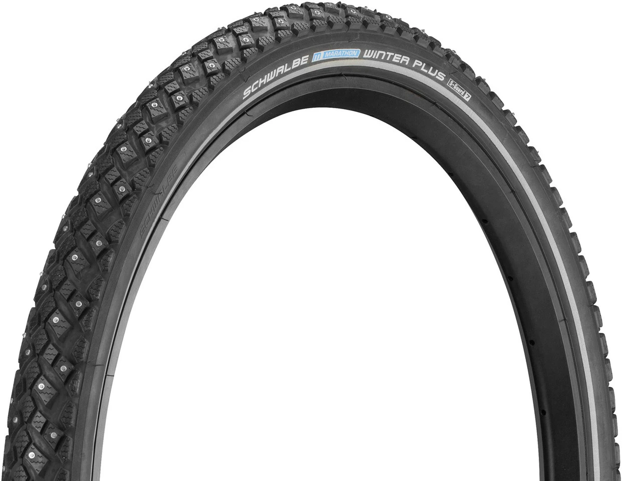Schwalbe Marathon Winter Plus 24" Draht-Spikereifen 2er-Set 2 Schwalbe Marathon Winter Plus 24" Draht-Spikereifen 2er-Set – Bild 2
