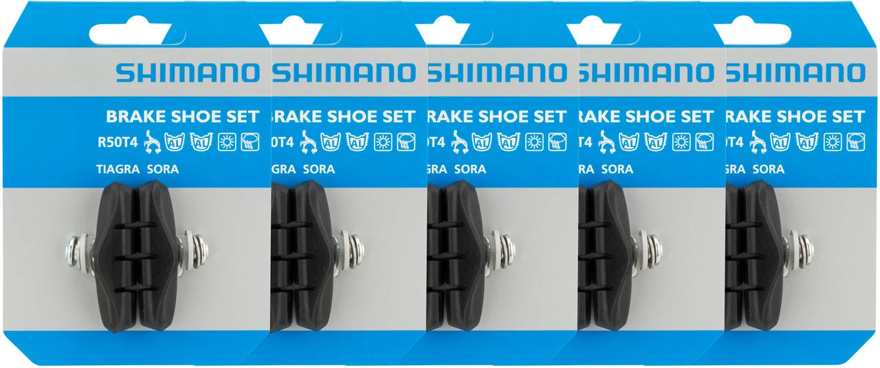 Shimano Bremsschuhe R50T4 Für Tiagra, Sora - 5 Paar 4 Shimano Bremsschuhe R50T4 Für Tiagra, Sora - 5 Paar – Bild 4