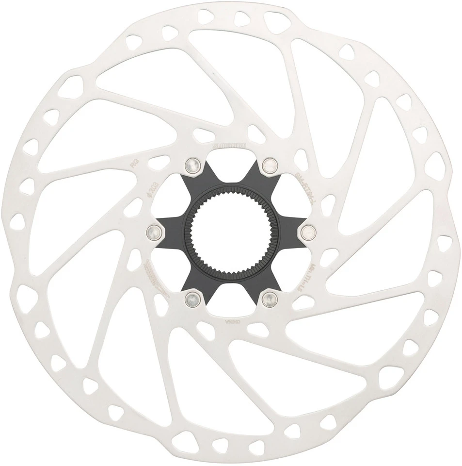 Shimano Bremsscheibe SM-RT64 Center Lock Für Deore Mit Innenverzahnung 4 Shimano Bremsscheibe SM-RT64 Center Lock Für Deore Mit Innenverzahnung – Bild 4