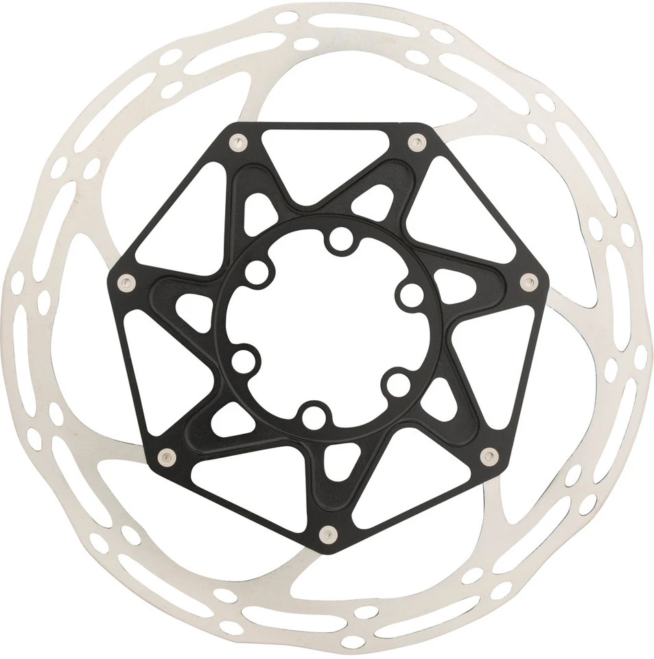 SRAM Centerline X Rounded 6-Loch Bremsscheibe Mit Titan-Schrauben 2-teilig 2 SRAM Centerline X Rounded 6-Loch Bremsscheibe Mit Titan-Schrauben 2-teilig – Bild 2