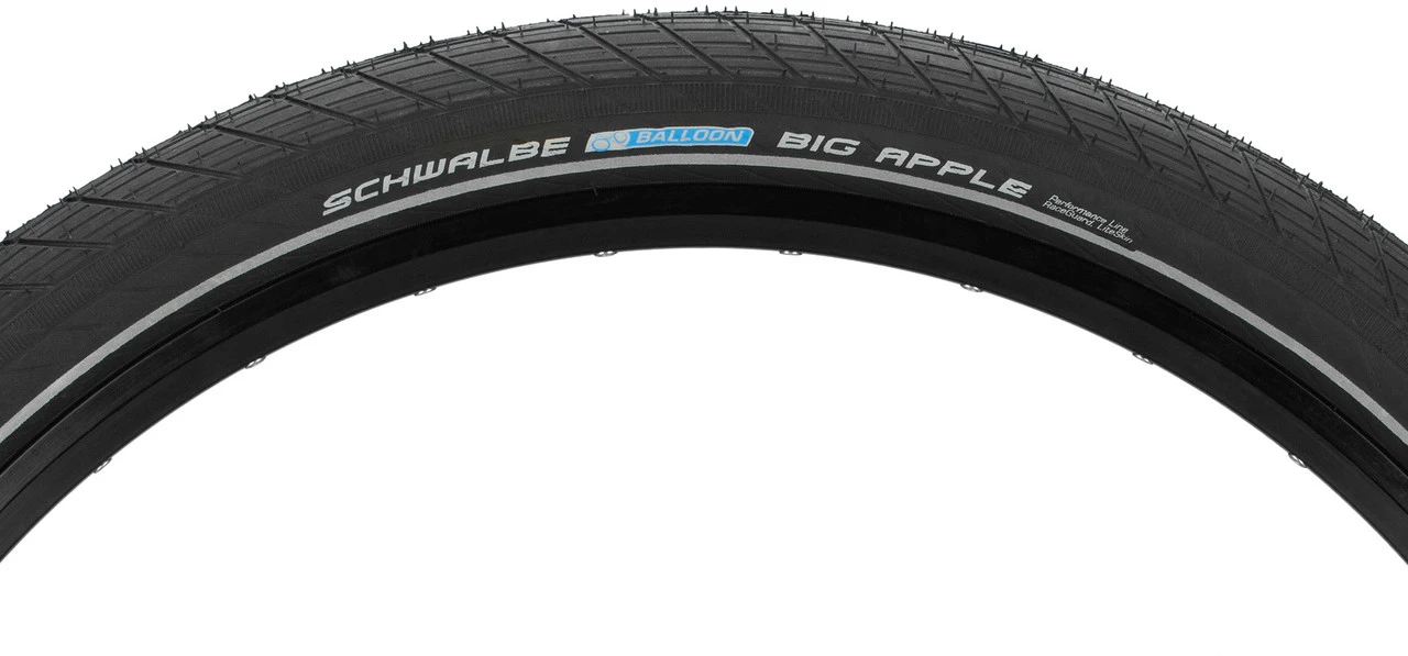 Schwalbe Big Apple Performance RaceGuard Drahtreifen 24" 3 Schwalbe Big Apple Performance RaceGuard Drahtreifen 24" – Bild 3