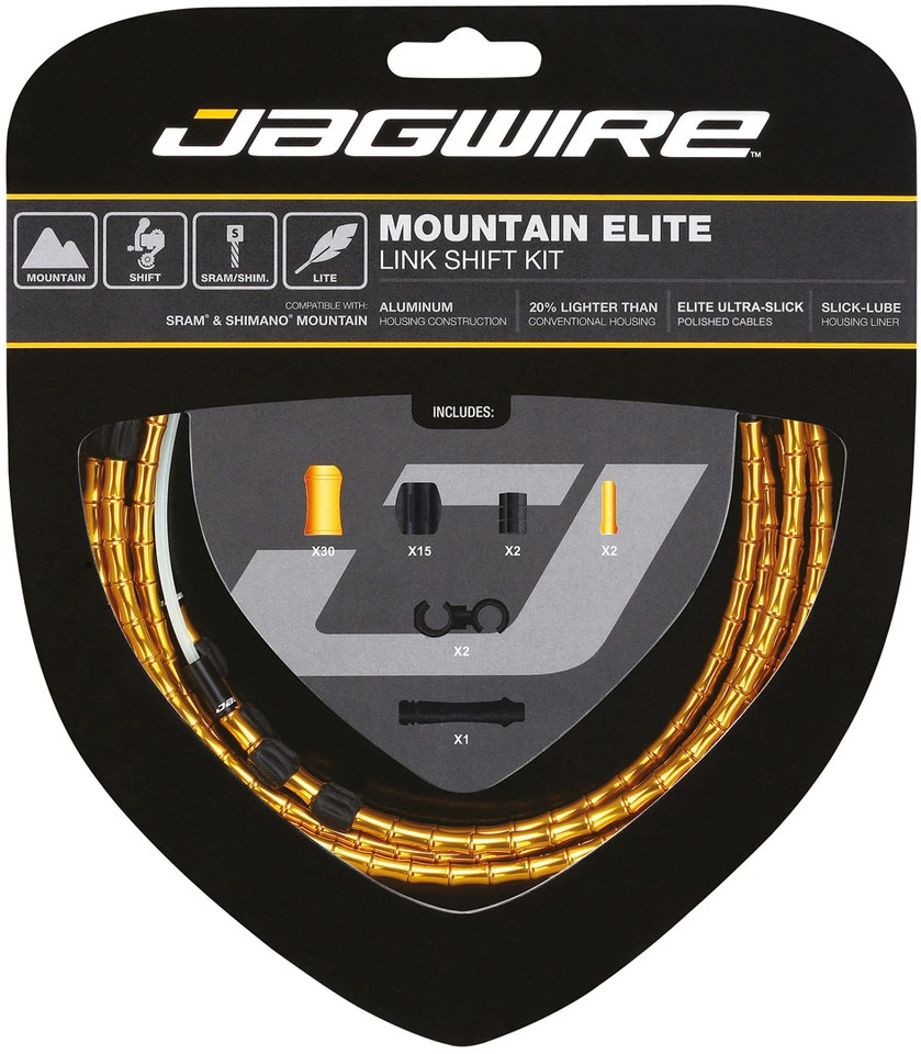 JAGWIRE Mountain Elite Link Bremszugset 1 JAGWIRE Mountain Elite Link Bremszugset
