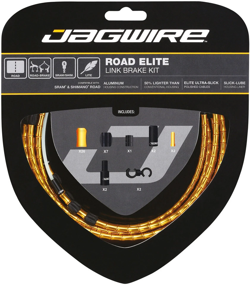 JAGWIRE Road Elite Link Bremszugset 1 JAGWIRE Road Elite Link Bremszugset