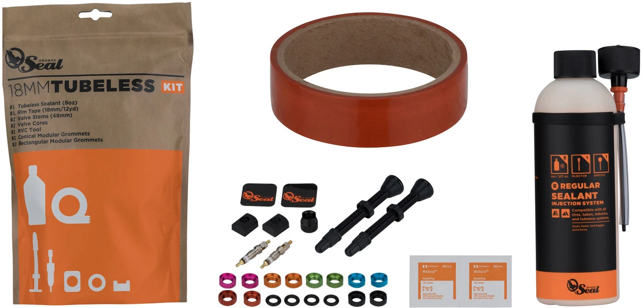 Orange-seal Regular Sealant Tubeless Kit 6 Orange-seal Regular Sealant Tubeless Kit – Bild 6
