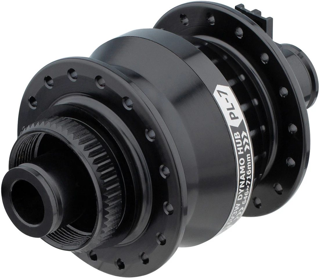 Nabendynamo PL-7 QR12 Disc Center Lock 2 Nabendynamo PL-7 QR12 Disc Center Lock – Bild 2
