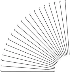 Sapim Leader J-Bend Speichen + Nippel - 20 Stück -Shimano Verkäufe 357585