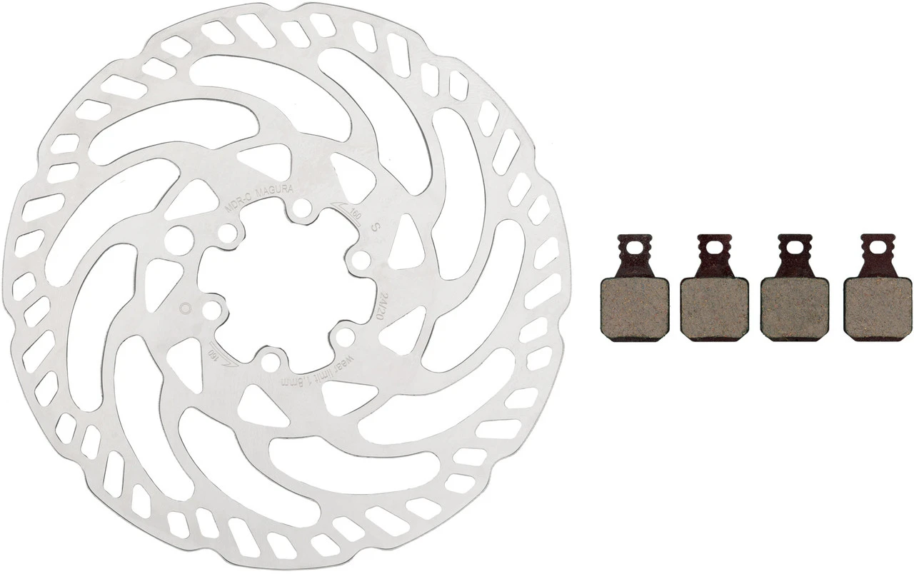MAGURA MDR-C Bremsscheiben Und Belag Kit 6-Loch 160 Mm 5 MAGURA MDR-C Bremsscheiben Und Belag Kit 6-Loch 160 Mm – Bild 5