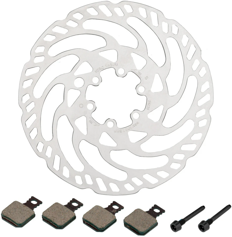 MAGURA MDR-C Bremsscheiben Und Belag Kit 6-Loch 160 Mm 8 MAGURA MDR-C Bremsscheiben Und Belag Kit 6-Loch 160 Mm – Bild 8
