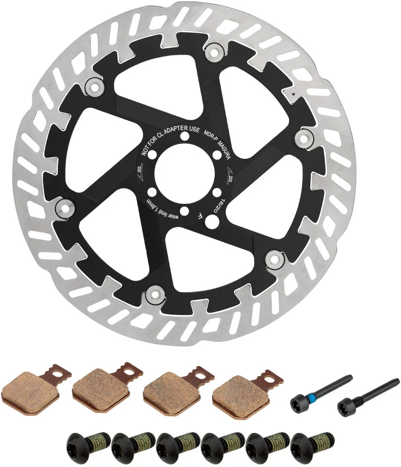 MAGURA MDR-P Bremsscheiben Und Belag Kit 6-Loch 203 Mm 4 MAGURA MDR-P Bremsscheiben Und Belag Kit 6-Loch 203 Mm – Bild 4