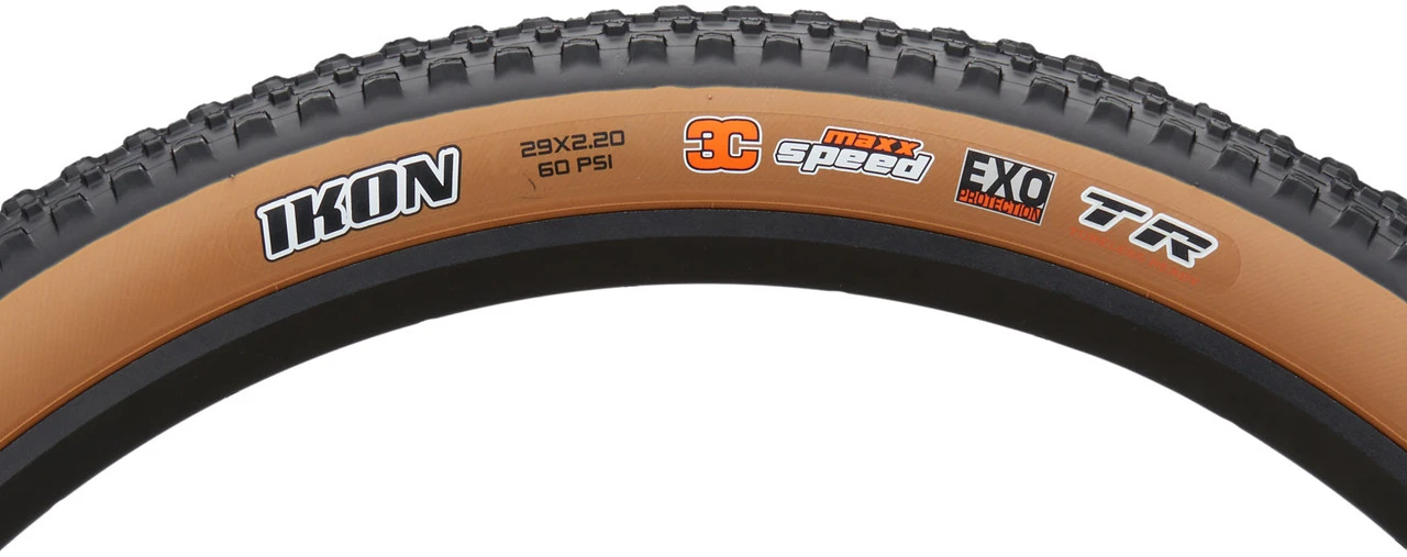 MAXXIS Ikon 3C MaxxSpeed EXO TR Tanwall 29" Faltreifen 3 MAXXIS Ikon 3C MaxxSpeed EXO TR Tanwall 29" Faltreifen – Bild 3