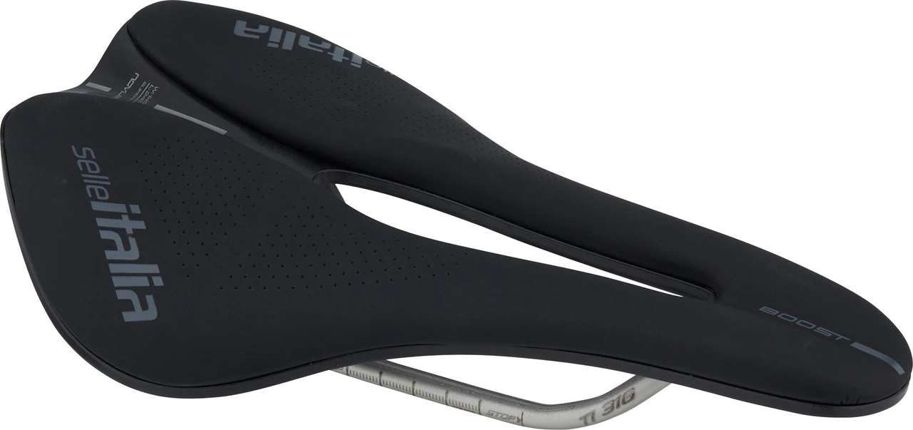 SELLE ITALIA Novus Boost Evo TI316 Superflow Sattel 2 SELLE ITALIA Novus Boost Evo TI316 Superflow Sattel – Bild 2