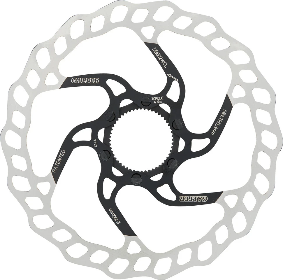 GALFER Fixed Disc Wave 1,8 Mm MTB Center Lock Bremsscheibe 1 GALFER Fixed Disc Wave 1,8 Mm MTB Center Lock Bremsscheibe