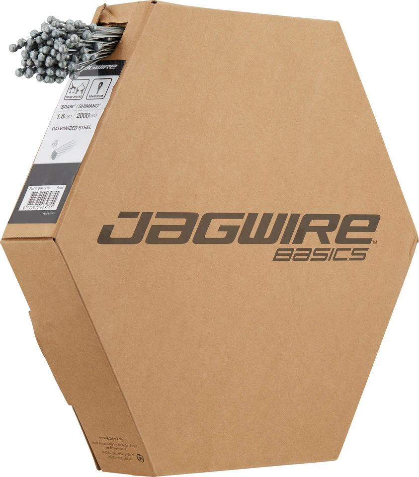 JAGWIRE Basics Bremszug Für Shimano/SRAM Road - 100 Stück 1 JAGWIRE Basics Bremszug Für Shimano/SRAM Road - 100 Stück