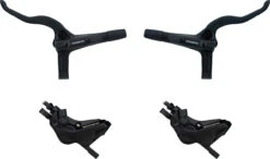 Shimano BR-MT420 + BL-MT401 V+h Set Scheibenbremse J-Kit