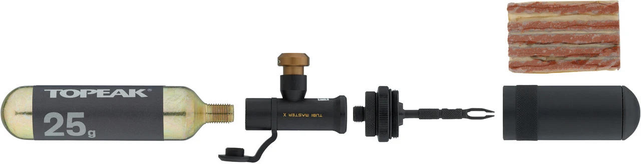 Topeak Tubi Master X Tubeless Reparaturkit Mit 25 G CO2-Kartusche 5 Topeak Tubi Master X Tubeless Reparaturkit Mit 25 G CO2-Kartusche – Bild 5