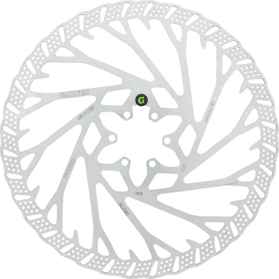 GALFER Fixed Disc Shark 2 Mm MTB 6-Loch Bremsscheibe 3 GALFER Fixed Disc Shark 2 Mm MTB 6-Loch Bremsscheibe – Bild 3