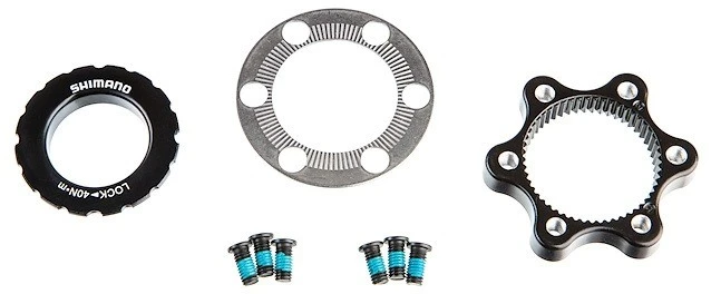 Shimano Bremsscheibenadapter SM-RTAD05 6-Loch Auf Center Lock 2 Shimano Bremsscheibenadapter SM-RTAD05 6-Loch Auf Center Lock – Bild 2